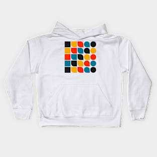 Bauhaus Inspired Pattern Kids Hoodie